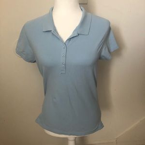 Medium Gap Stretch Light Blue Polo Shirt